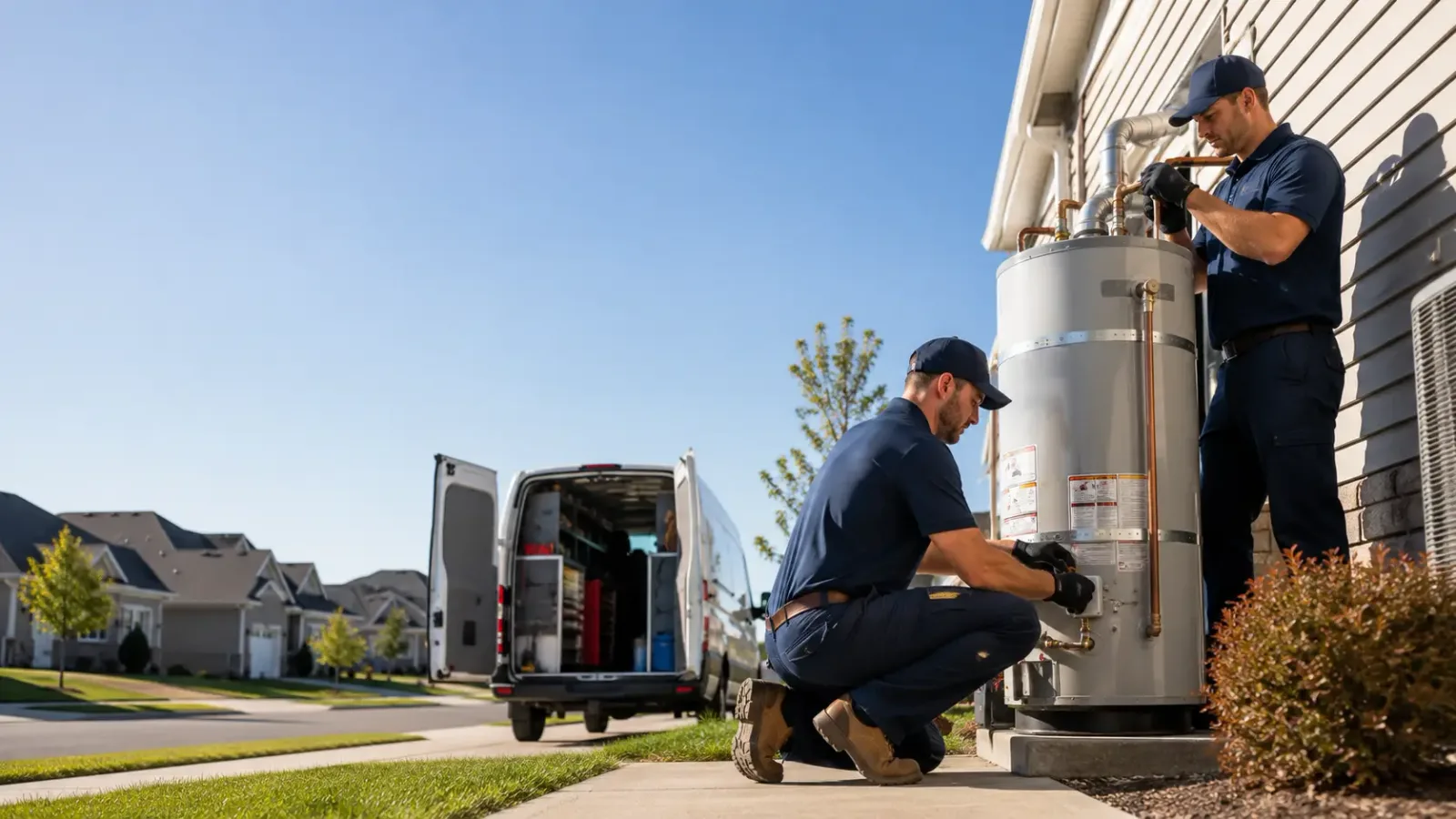 Water Heater Installation in Evansville, MN